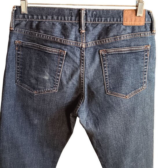 31x30 Men's Jeans Gap 1969 Skinny Resin Fade 32x30 actual measurements Stretch - Picture 4 of 6